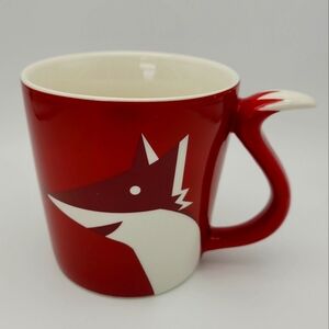 Starbucks 2012 Bone China FOX Coffee Mug with Fox Tail Handle
